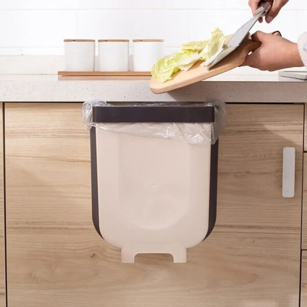 Wall Mounted Foldable Trash Can Bin | Limited Offer Upto 50% Off